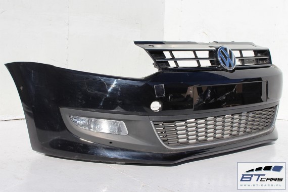 VW POLO 6R L041 PRZÓD maska błotniki zderzak pas przedni lampy wzmocnienie lampa błotnik 6R Kolor: L041 - czarny 6R0 kompletny