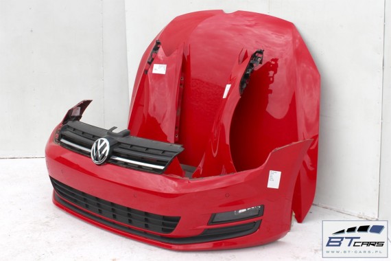 VW GOLF 7 VII PRZÓD maska błotniki zderzak przedni błotnik LY3D Kolor: LY3D czerwony tornado 5G atrapa zderzaka gril grill