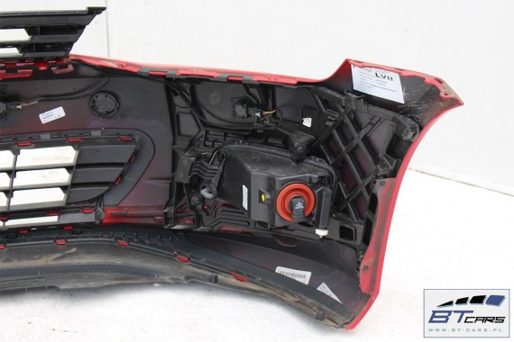 VW GOLF 7 VII PRZÓD maska błotniki zderzak pas przedni wzmocnienie błotnik Kolor LY3D czerwony 5G Highline belka High line