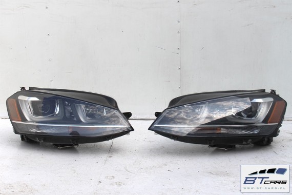 VW GOLF 7 VII PRZÓD maska błotniki zderzak pas przedni wzmocnienie błotnik Kolor LY3D czerwony 5G Highline belka High line