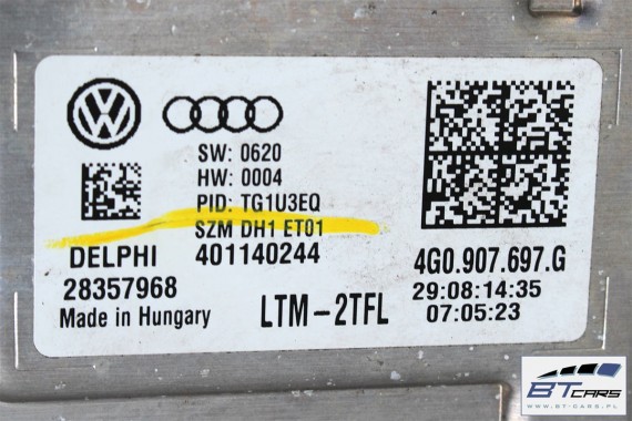 VW GOLF 7 VII PRZÓD maska błotniki zderzak pas przedni wzmocnienie błotnik Kolor LY3D czerwony 5G Highline belka High line