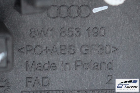 AUDI A4 A5 LISTWY OZDOBNE KONSOLI DEKOR 8W1853190 8W1853189 8W1863969 8W 8W1 853 189 8W1 853 190 8W1 863 969 b9 F5 CARBON