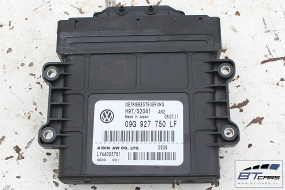 VW JETTA MODUŁ STEROWNIK SKRZYNI BIEGÓW 09G927750LF 09G 927 750 LF