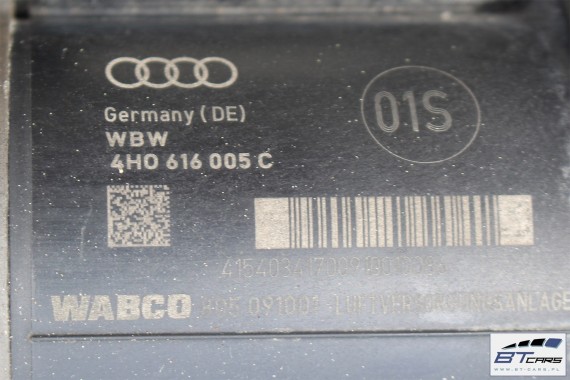 AUDI A8 KOMPRESOR SPRĘŻARKA ZAWIESZENIA 4H0616005C 4H0 616 005 C 4H D4 agregat pompa 4H0616005D 4H0616005B 4H0616005 4H0616005C