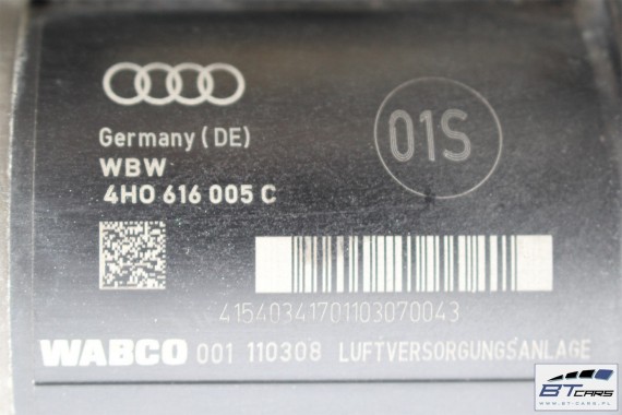AUDI A8 KOMPRESOR SPRĘŻARKA ZAWIESZENIA 4H0616005C 4H0 616 005 C 4H D4 agregat pompa 4H0616005D 4H0616005B 4H0616005 4H0616005C