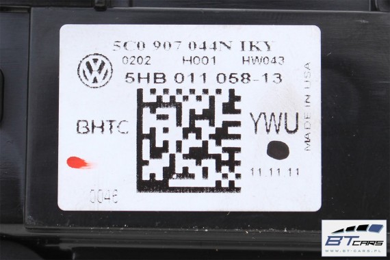 VW THE BEETLE PANEL KLIMATYZACJI 5C0907044N moduł sterownik nawiewu klimy 5C0 907 044 N