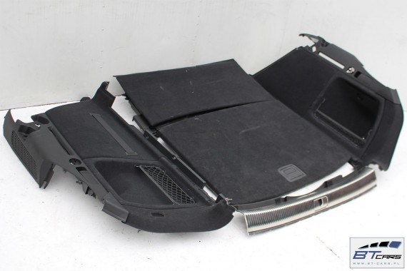 AUDI A4 KOMBI BOCZEK DYWAN PAS BAGAŻNIKA 8W9863879A 8W9863880A 8W9863531 8W9864483 boczki bagażnik tapicerka 8W Avant Allroad B9