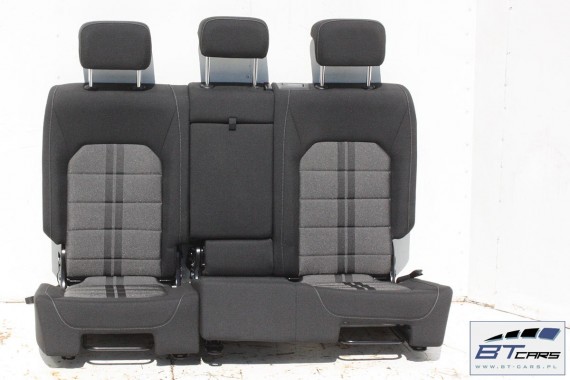 VW GOLF 7 PLUS SPORTSVAN FOTELE TYŁ TYLNE KANAPA siedzisko zagłówek zagłowki siedzenia 510