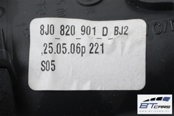 AUDI TT WLOTY KRATKI NAWIEWU KONSOLI 8J0820901D kratka wlot powietrza 8J0 820 901 D 8J0820901D 8J0820901D 8J0820901D 8J0820901D