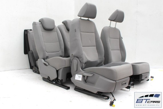 SEAT ALHAMBRA FOTELE KOMPLET FOTELI siedzeń siedzenia fotel tapicerka 7N 7-osobowy welur