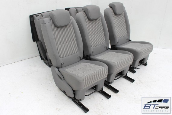 SEAT ALHAMBRA FOTELE KOMPLET FOTELI siedzeń siedzenia fotel tapicerka 7N 7-osobowy welur