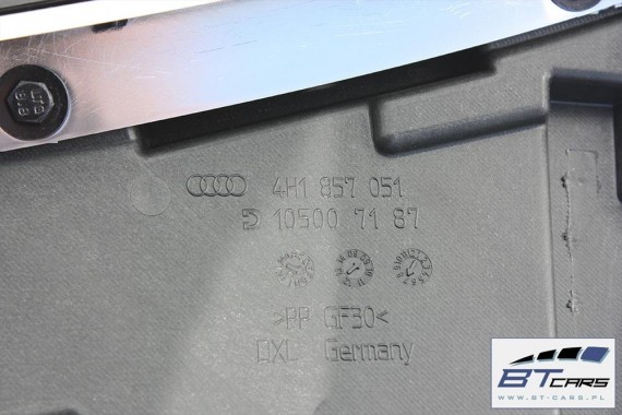 AUDI A8 LISTWA WYKOŃCZENIE LISTWA KONSOLI 4H D4 4H1857051 4H1 857 051 4H1857051 4H1857007 nakładka dekor 4H1857007 4H1857007C D4