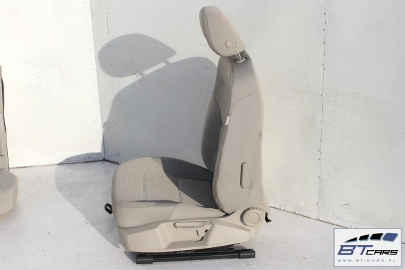 VW GOLF 7 VII FOTELE KOMPLET FOTELI siedzeń siedzenia fotel tapicerka 5G welur kolor mocca 5G4