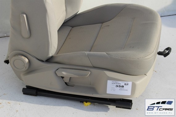 VW GOLF 7 VII FOTELE KOMPLET FOTELI siedzeń siedzenia fotel tapicerka 5G welur kolor mocca 5G4