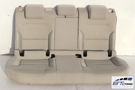 VW GOLF 7 VII FOTELE KOMPLET FOTELI siedzeń siedzenia fotel tapicerka 5G welur kolor mocca 5G4