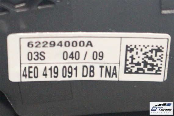 AUDI A6 A8 Q7 FL KIEROWNICA BIEGI 4E0419091DB 4E0 419 091 DB TNA - czarny (soul) 4F C7 4E D3 4L MULTI + ŁOPATKI LIFT