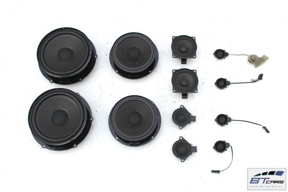 SKODA YETI GŁOŚNIKI NAGŁOŚNIENIE SOUND SYSTEM 5L0035411E 3T0035411J 3T0035411K 3T0035411L 3T0035411M 5L0035411H KOMPLET 5L