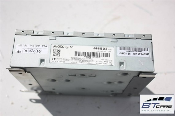 AUDI A8 TUNER RADIOWY RADIA 4H0035053 4H0 035 053 RADIO UNIT 4H 4H0035053 4H0035053 4H0035053 4H0035053 4H0035053 4H0035053