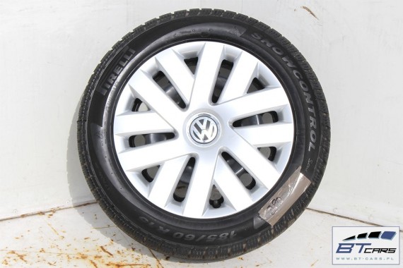 VW POLO FELGI STALOWE 15 OPONY ZIMA KOŁA felga 6R0601027D/ L 6J*15H2 ET38 opona Pirelli Snowcontrol 185/60/15 88T 6R 6C