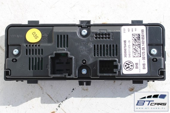 VW PASSAT B8 PANEL KLIMATYZACJI KLIMY NAWIEWU 3G0907049B 3G0 907 049 B tył tylny MODUŁ STEROWNIK