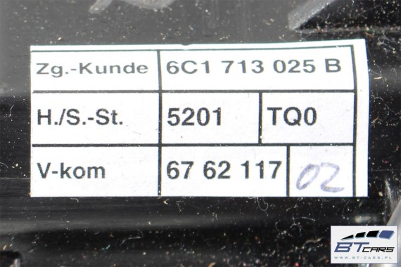 VW POLO WYBIERAK SKRZYNI BIEGÓW AUTOMAT 6C1713025B lewarek dźwignia 6C0713265A 6C1 713 025 B 6C0713265A 6C1713025L 6C1713025B