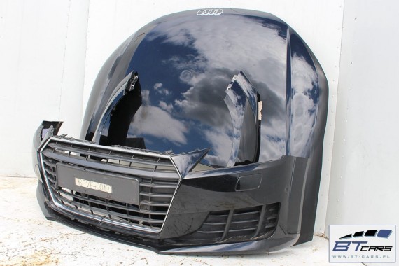 AUDI TT PRZÓD maska błotniki zderzak pas przedni wzmocnienie błotnik 8S Kolor: LY9T - czarny (mythos schwarz) 2015-