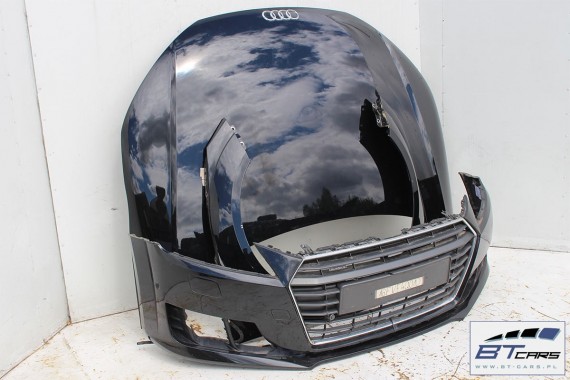 AUDI TT PRZÓD maska błotniki zderzak pas przedni wzmocnienie błotnik 8S Kolor: LY9T - czarny (mythos schwarz) 2015-