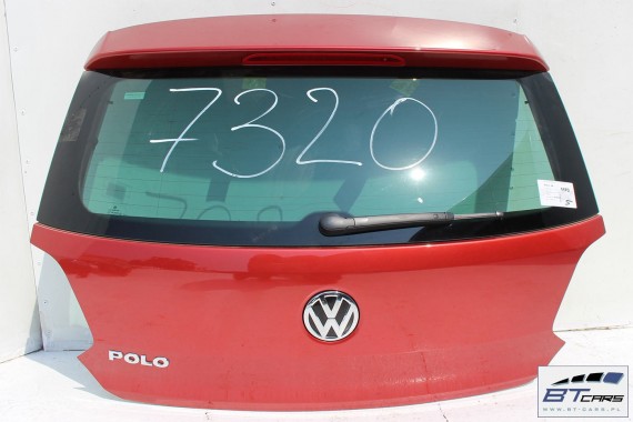 VW POLO TYŁ ZDERZAK + KLAPA BAGAŻNIKA + LAMPY lampa 6C 2015- tylny 6C0 PDC LA3X ( sansetred metalilc) - czerwony 6K6