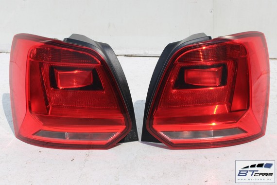 VW POLO TYŁ ZDERZAK + KLAPA BAGAŻNIKA + LAMPY lampa 6C 2015- tylny 6C0 PDC LA3X ( sansetred metalilc) - czerwony 6K6