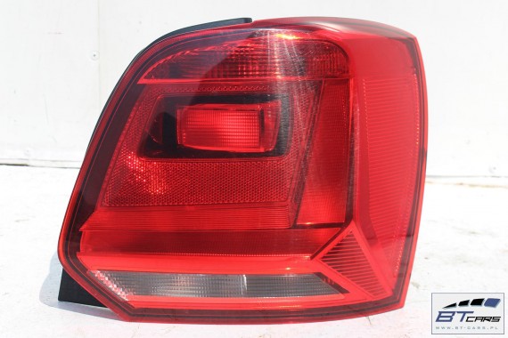 VW POLO TYŁ ZDERZAK + KLAPA BAGAŻNIKA + LAMPY lampa 6C 2015- tylny 6C0 PDC LA3X ( sansetred metalilc) - czerwony 6K6