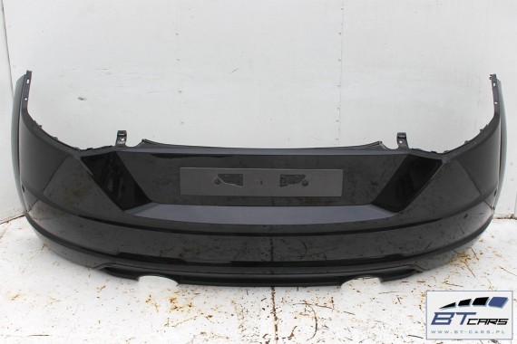 AUDI TT 8S TYŁ ZDERZAK tylny + KLAPA BAGAŻNIKA + LAMPY lampa Led 2015- Kolor: LY9T czarny (mythos schwarz) 8S0945095A 8S0945096A