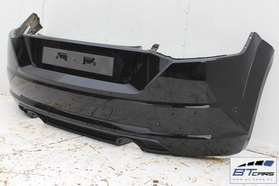 AUDI TT 8S TYŁ ZDERZAK tylny + KLAPA BAGAŻNIKA + LAMPY lampa Led 2015- Kolor: LY9T czarny (mythos schwarz) 8S0945095A 8S0945096A