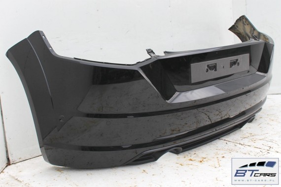 AUDI TT 8S TYŁ ZDERZAK tylny + KLAPA BAGAŻNIKA + LAMPY lampa Led 2015- Kolor: LY9T czarny (mythos schwarz) 8S0945095A 8S0945096A