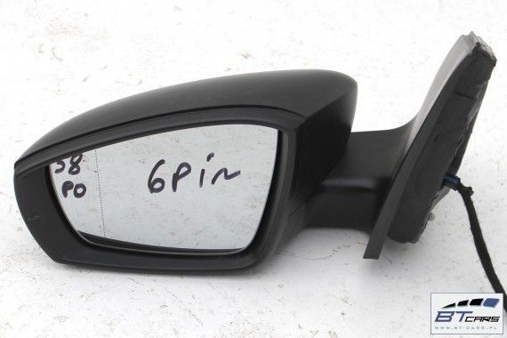 VW POLO LUSTERKO ZEWNĘTRZNE DRZWI LEWE 6pin 6C1857501B 6C1 857 501 B KIEROWCY STRONA LEWA 6C 2015- 6 pin pinów kabli przewodów