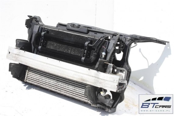 AUDI Q5 8R KOMPLETNY PRZÓD maska błotniki zderzak pas przedni wzmocnienie błotnik lampy Xenon led 8A	LZ5A Tiefseeblau perlefekt