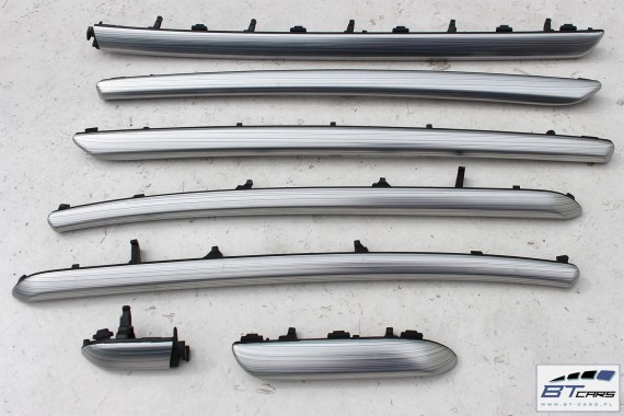 AUDI A3 CABRIO LISTWY OZDOBNE DEKORY 8V 8V1853191A 8V1853190A 8V1853189A 8V3867409A 8V3867410A 8V7867419A 8V7867420A 8V1853190