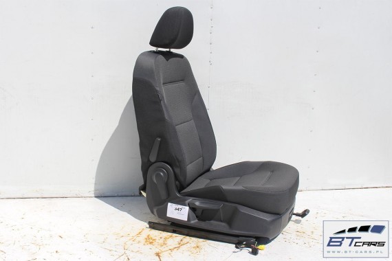 VW GOLF 7 VII KOMBI FOTELE KOMPLET FOTELI siedzeń siedzenia tapicerka 5G 5G0 5G9 welur  w kolorze czarnym VARIANT