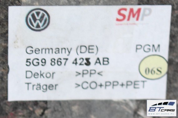 VW GOLF 7 VII KOMBI BOCZEK BAGAŻNIKA 5G9867427D 5G9867428AB 5G9 867 427 D 5G9 867 428 AB VARIANT