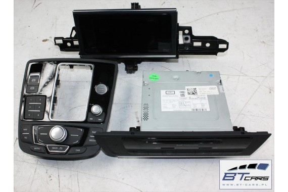AUDI A6 A7 CZYTNIK + MONITOR + PANEL MMI ZESTAW 4G1919601C 4G1919612A 4G0035192A 4G0 035 192 wyświetlacz ekran lcd 4G 4G0035192