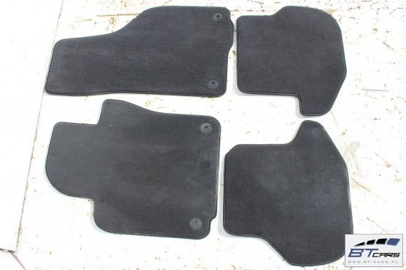 VW EOS DYWANIKI WYCIERACZKI PODŁOGI 1Q WELUR 1Q0864451 1Q0864452 1K1864436F 1Q0 864 451 1Q0864451 1Q0864452 1Q0864451 1Q0864452