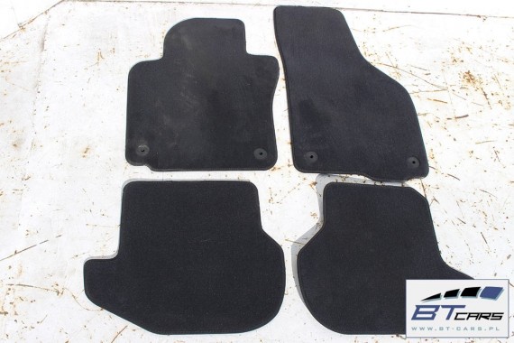 VW EOS DYWANIKI WYCIERACZKI PODŁOGI 1Q WELUR 1Q0864451 1Q0864452 1K1864436F 1Q0 864 451 1Q0864451 1Q0864452 1Q0864451 1Q0864452