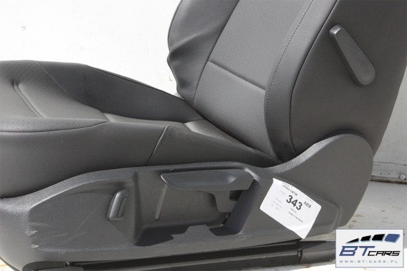 VW GOLF 7 VII FOTELE KOMPLET FOTELI siedzeń siedzenia fotel tapicerka 5G 5G4 5G0 skóra kolor czarny 5-drzwiowe drzwi USA
