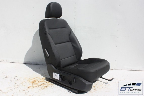 VW GOLF 7 VII FOTELE KOMPLET FOTELI siedzeń siedzenia fotel tapicerka 5G 5G4 5G0 skóra kolor czarny 5-drzwiowe drzwi USA