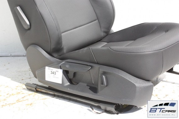 VW GOLF 7 VII FOTELE KOMPLET FOTELI siedzeń siedzenia fotel tapicerka 5G 5G4 5G0 skóra kolor czarny 5-drzwiowe drzwi USA