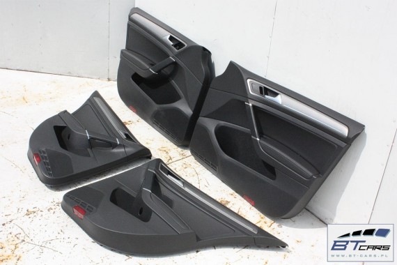 VW GOLF 7 VII FOTELE KOMPLET FOTELI siedzeń siedzenia fotel tapicerka 5G 5G4 5G0 skóra kolor czarny 5-drzwiowe drzwi USA