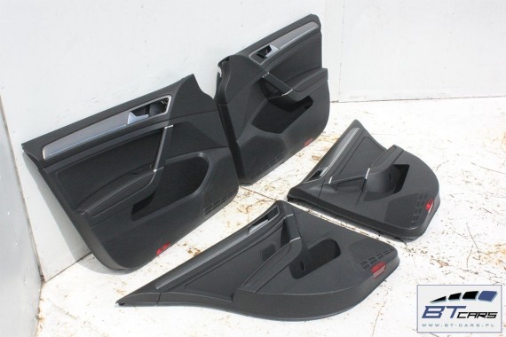 VW GOLF 7 VII FOTELE KOMPLET FOTELI siedzeń siedzenia fotel tapicerka 5G 5G4 5G0 skóra kolor czarny 5-drzwiowe drzwi USA