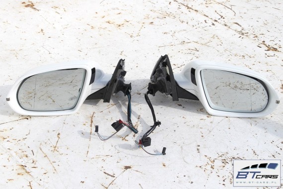 AUDI A8 LUSTERKO ZEWNĘTRZNE DRZWI PRAWE 14+2PIN 4H LY9C - biel ibisa pinów kabli przewodów 14 + 2 pin 16pin