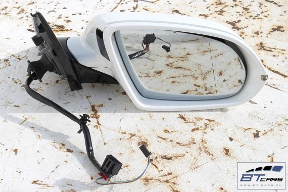 AUDI A8 LUSTERKO ZEWNĘTRZNE DRZWI PRAWE 14+2PIN 4H LY9C - biel ibisa pinów kabli przewodów 14 + 2 pin 16pin