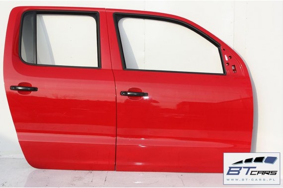 VW AMAROK DRZWI STRONA PRAWA PRZÓD + TYŁ PRZÓD PRZEDNIE PRAWE TYŁ TYLNE 2 sztuki 2 szt. 2H Kolor: G2G2 LY3D - czerwony tornado