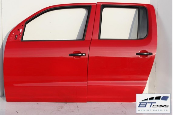 VW AMAROK DRZWI STRONA PRAWA PRZÓD + TYŁ PRZÓD PRZEDNIE PRAWE TYŁ TYLNE 2 sztuki 2 szt. 2H Kolor: G2G2 LY3D - czerwony tornado